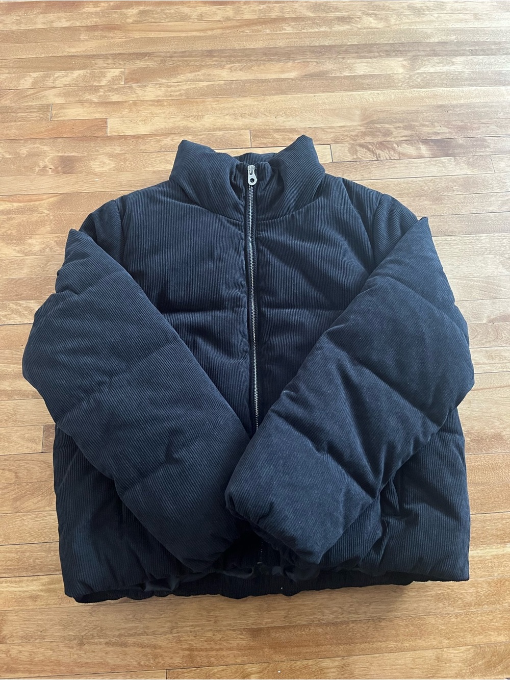 ONLY Black Puffer Bomber Jacket